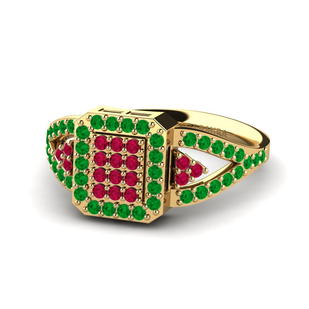 Ruby Engagement Ring Barletta