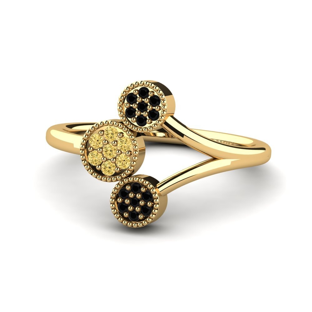 Yellow Diamond Ring Eilena
