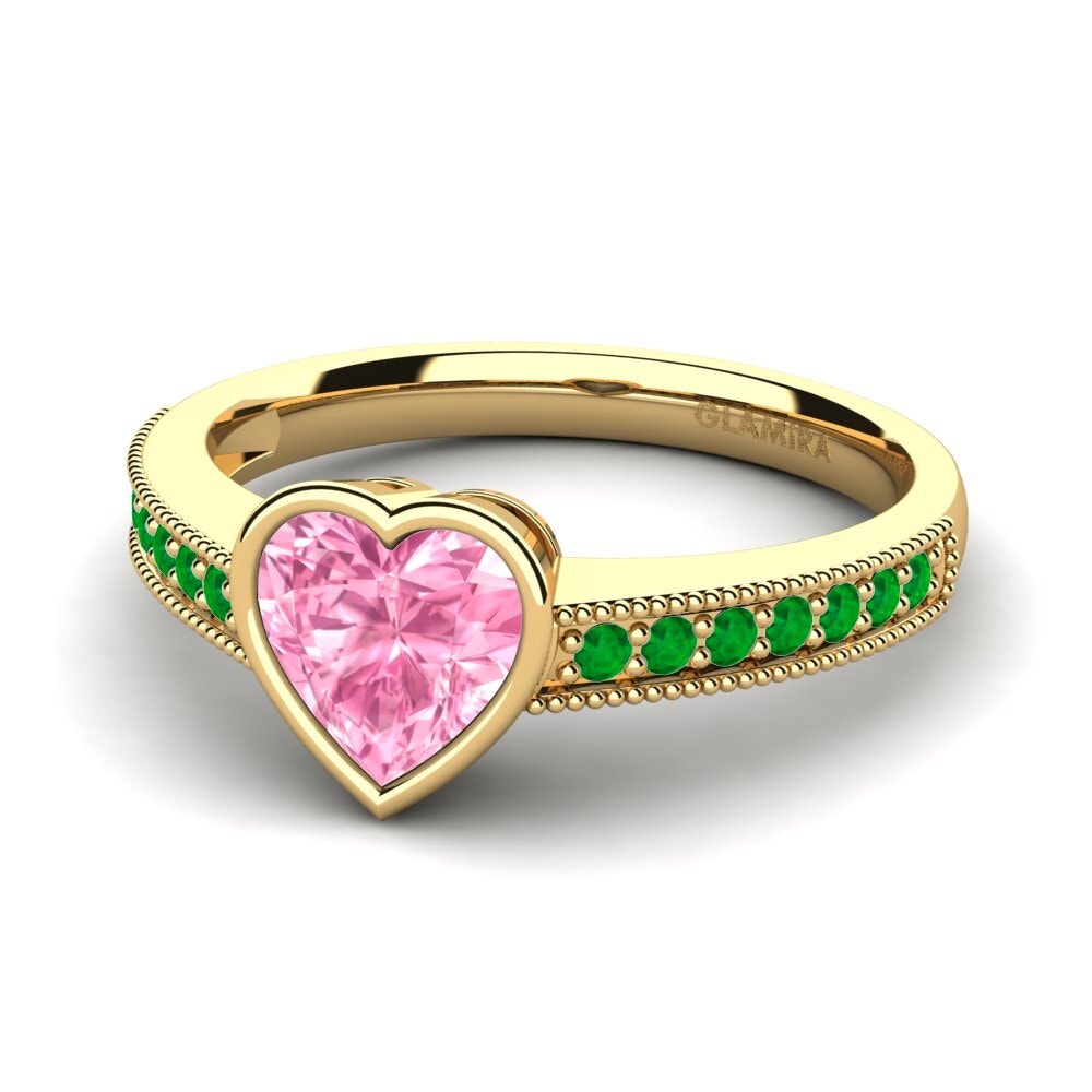 Pink Sapphire Engagement Ring Chole