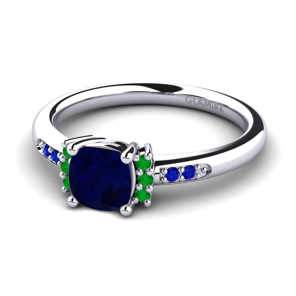 Zafiro Anillo de compromiso Lenny