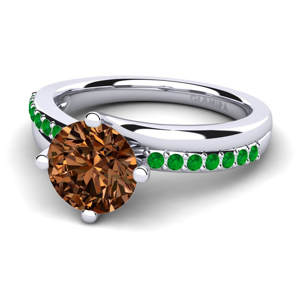 Brown Diamond Engagement Ring Lia 2.0crt