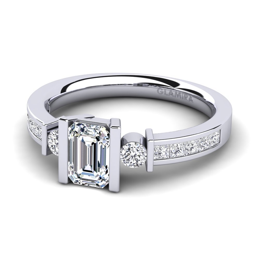Zirconia Engagement Ring Metis