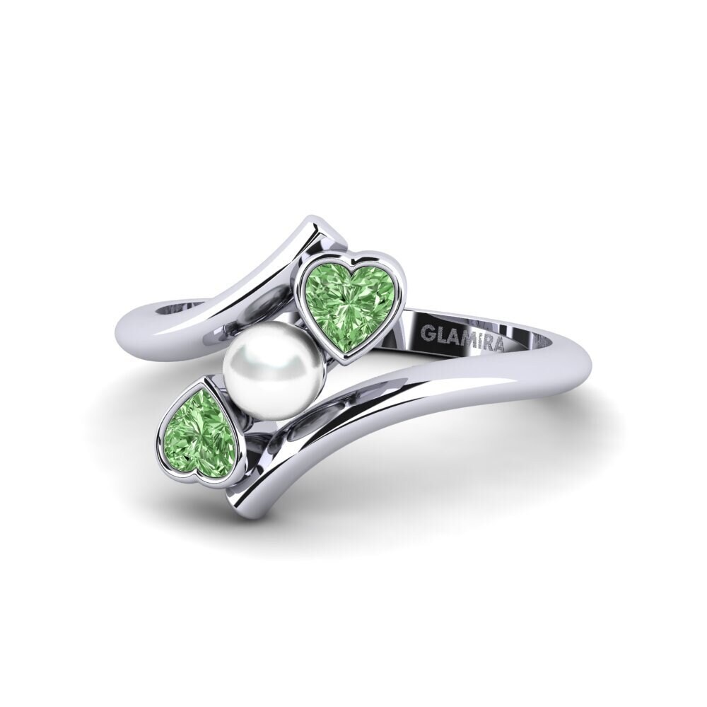 Green Diamond Ring Lealfi