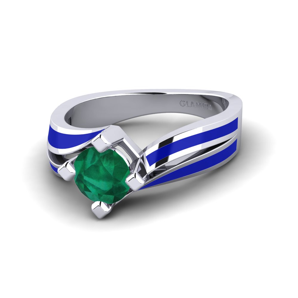 9ct White Gold Engagement Ring Legislatif