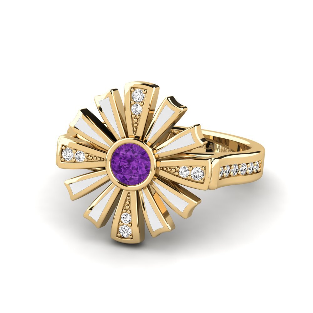 Amatista Anillo Legiste