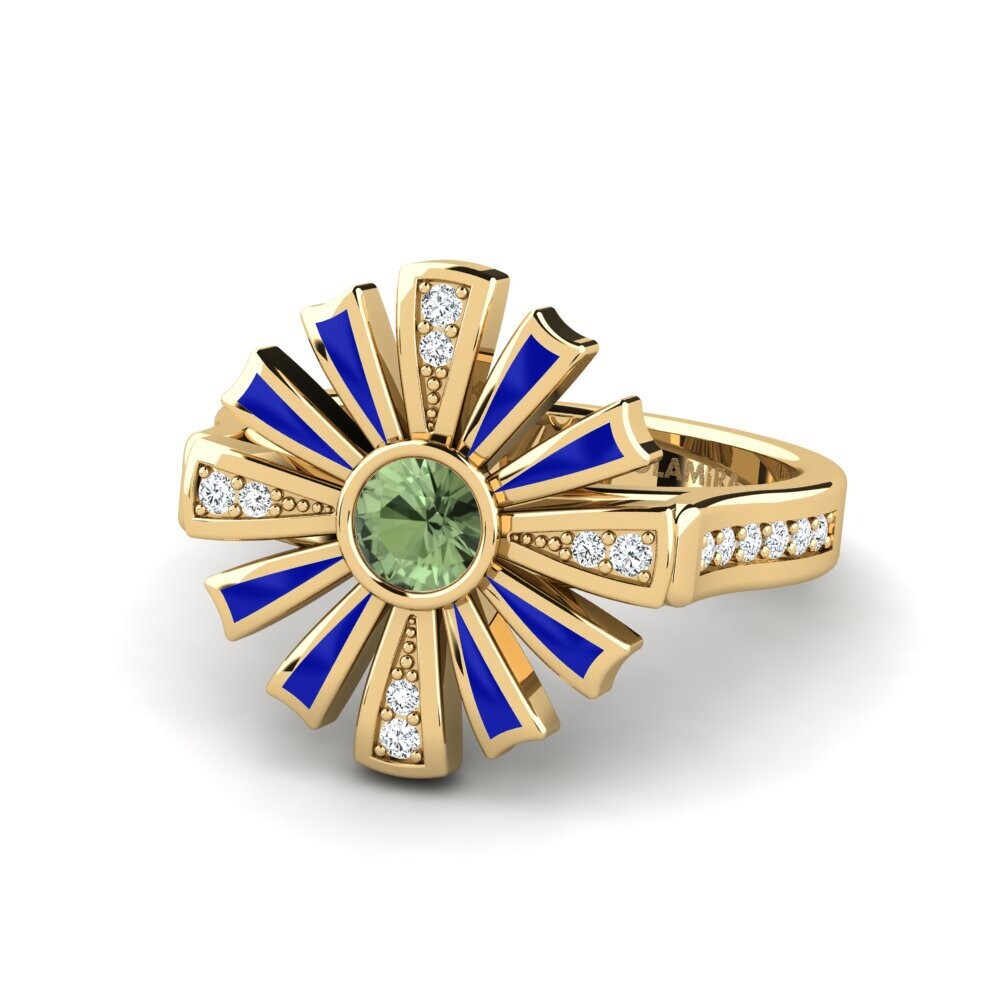 Grüner Saphir Ring Legiste