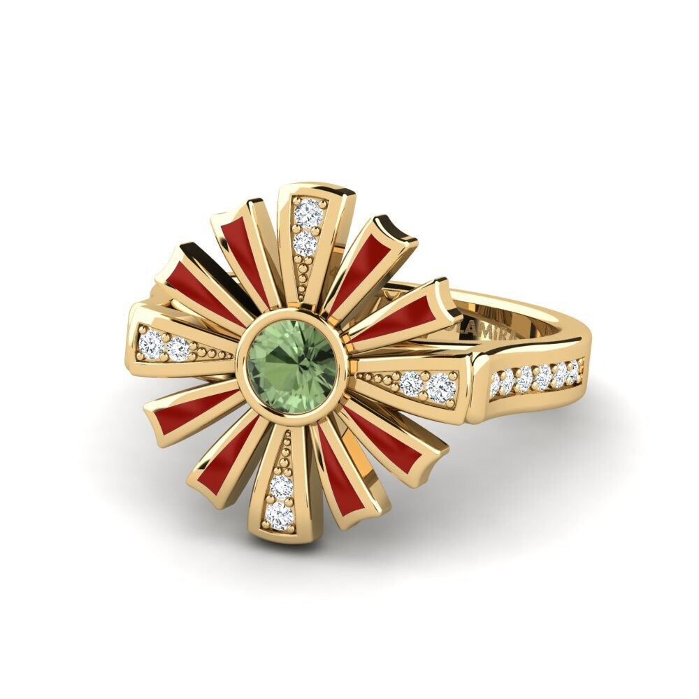 Grüner Saphir Ring Legiste