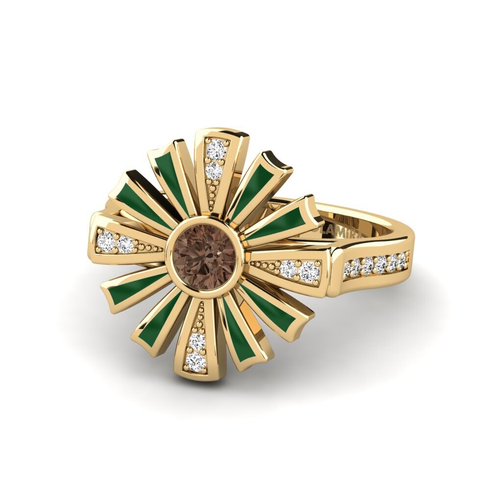 Rauchquarz Ring Legiste