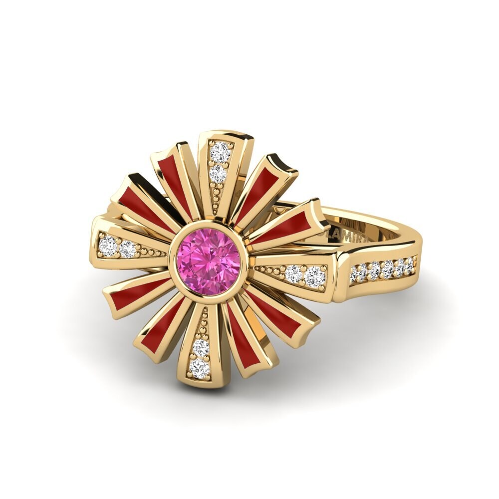Rosa Topas Ring Legiste