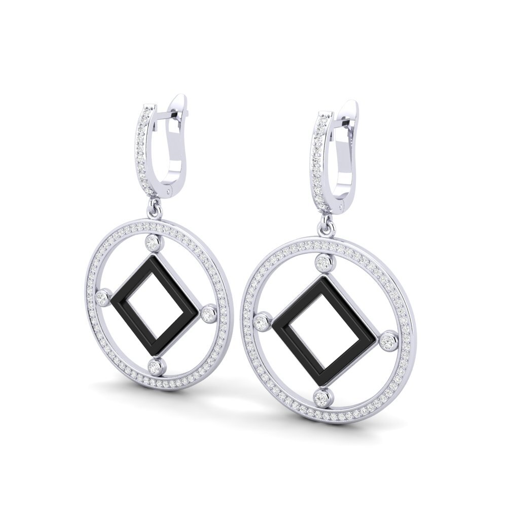 White sapphire Women's Earring Leida