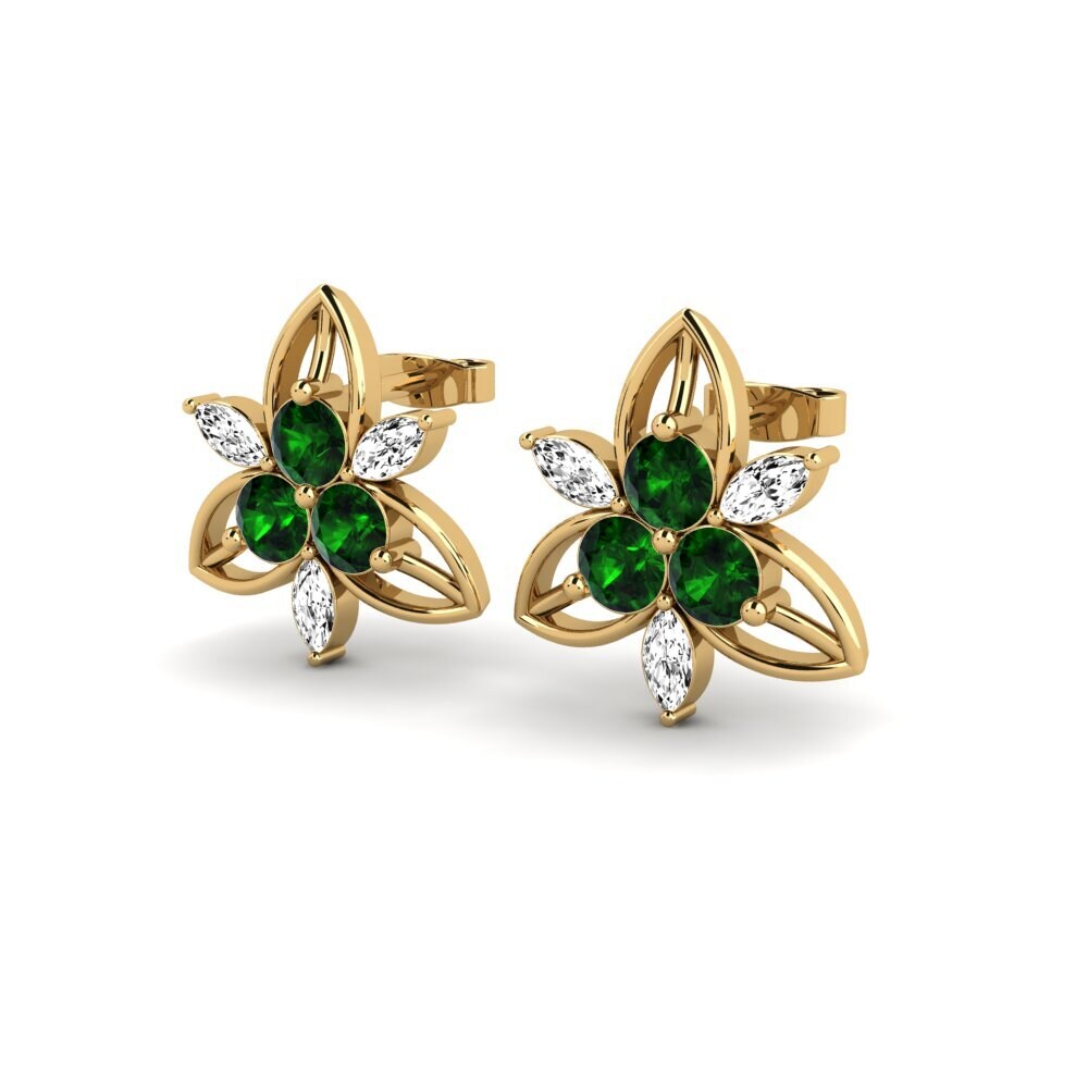 Green Tourmaline Women's Earring Leitmotiv