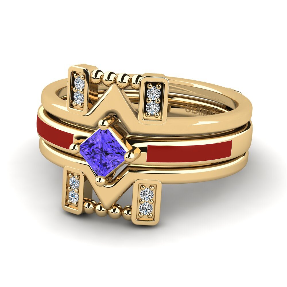 Tanzanite Ring Lemealda SET