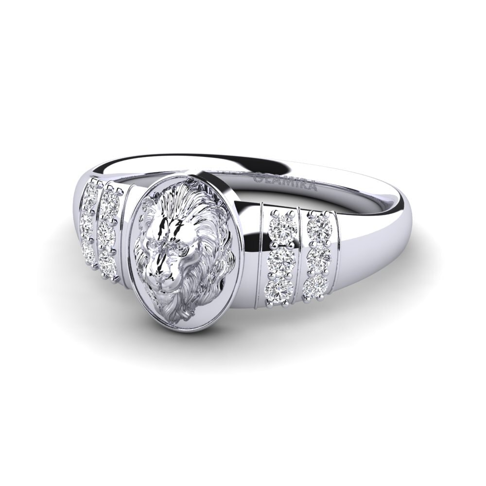 Anello di diamanti matrimonio doppio tono oro 14k creato laboratorio 4