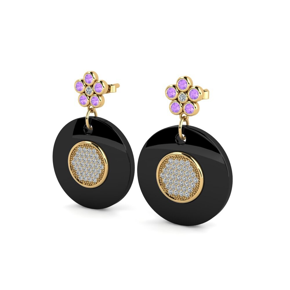 Amethyst Women's Earring Leopoldo
