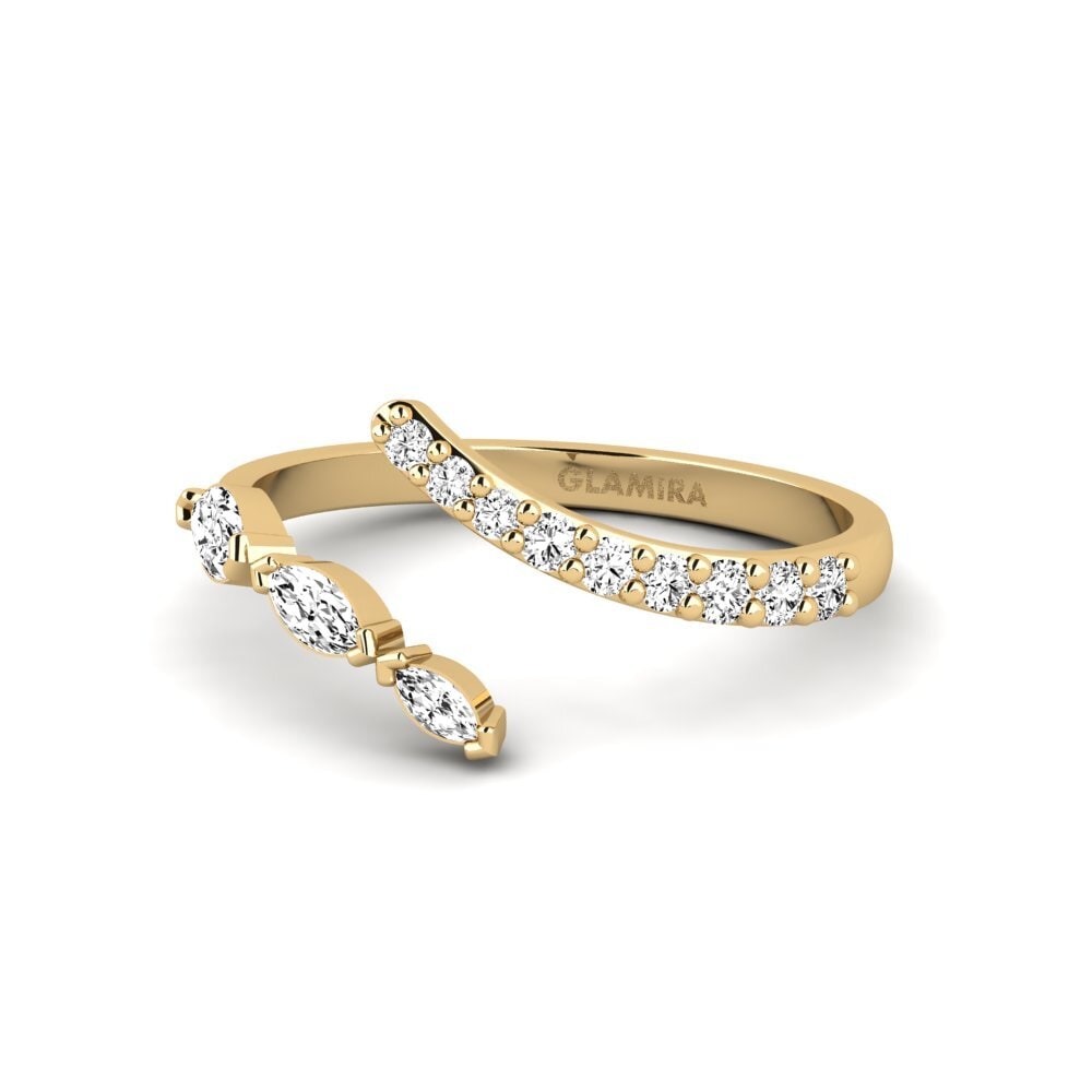 Moissanite Anel Lepetit
