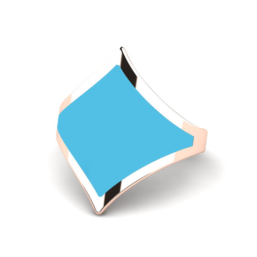 Rotgold 585 Ring Letting