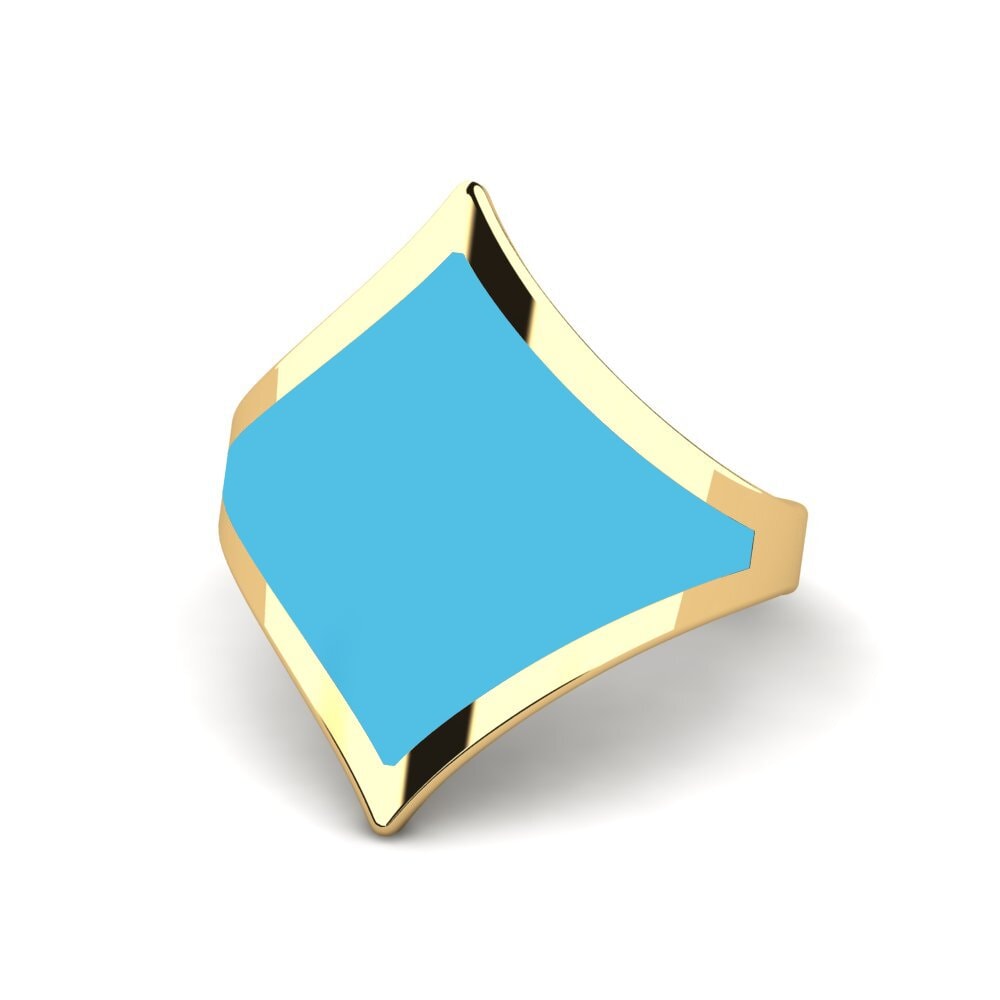 Gelbgold 750 Ring Letting