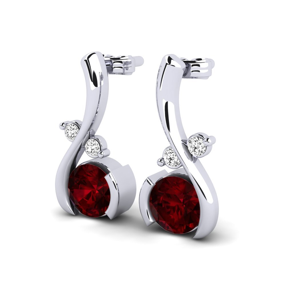 Garnet Women's Earring Leunta