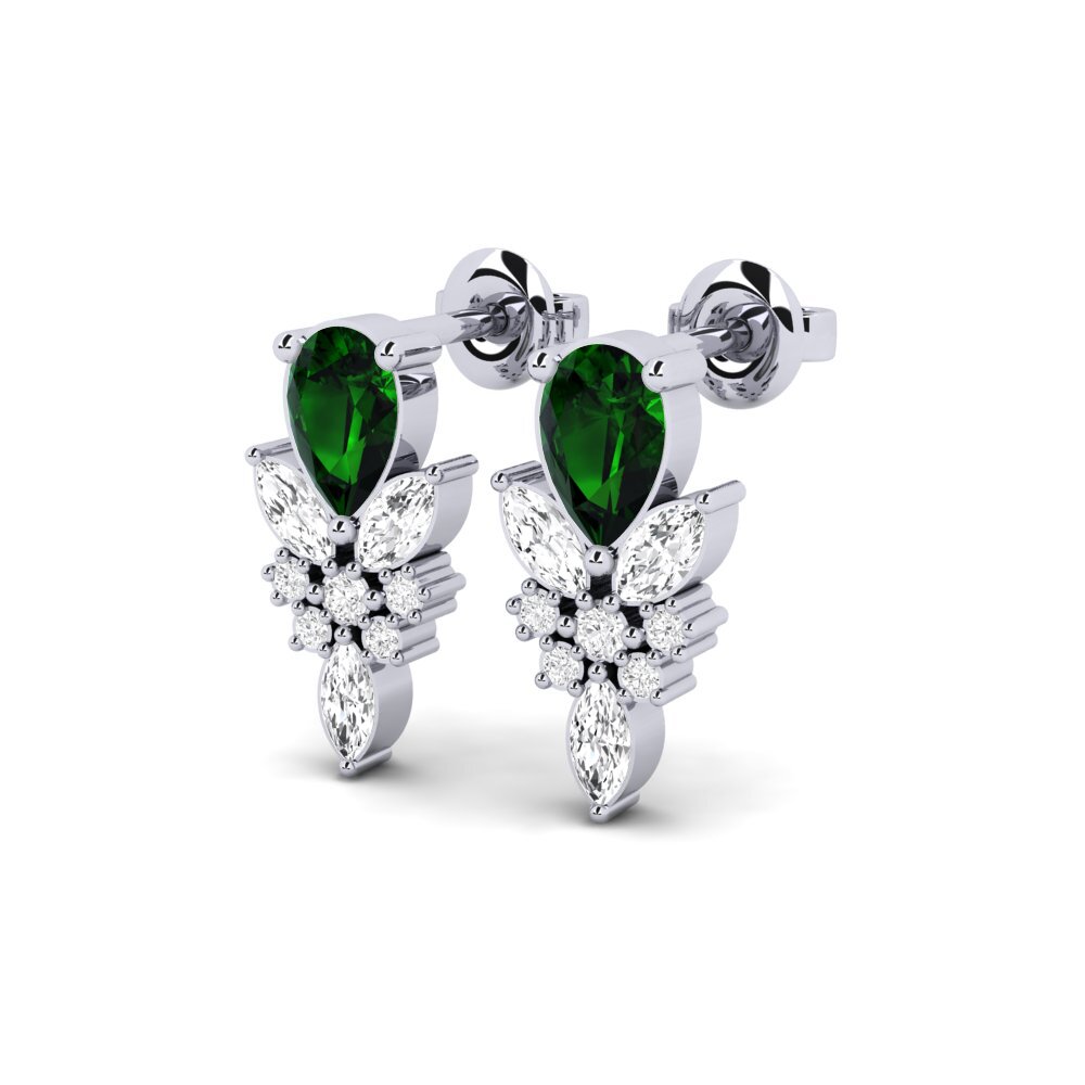 Green Tourmaline Women's Earring Levitha