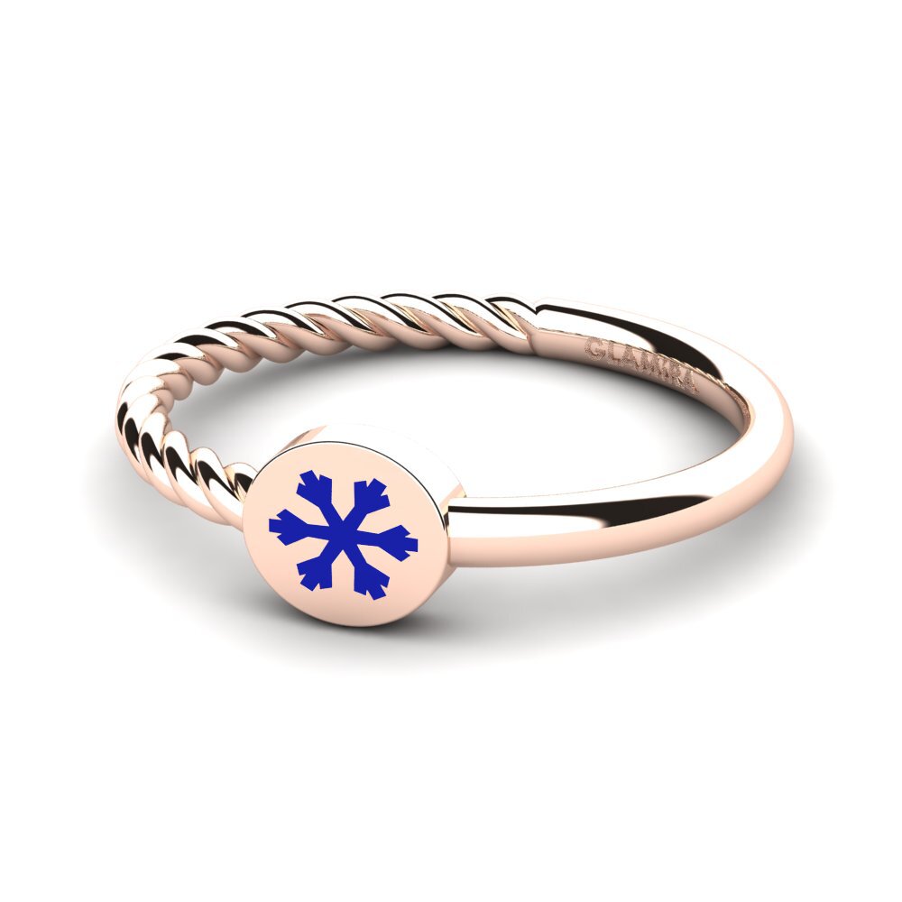 Rotgold 375 Ring Liasa
