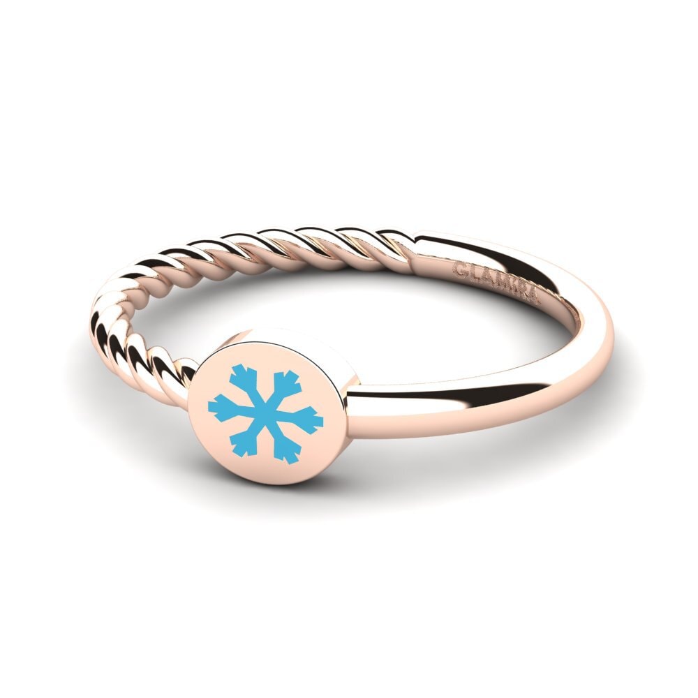 Rotgold 585 Ring Liasa