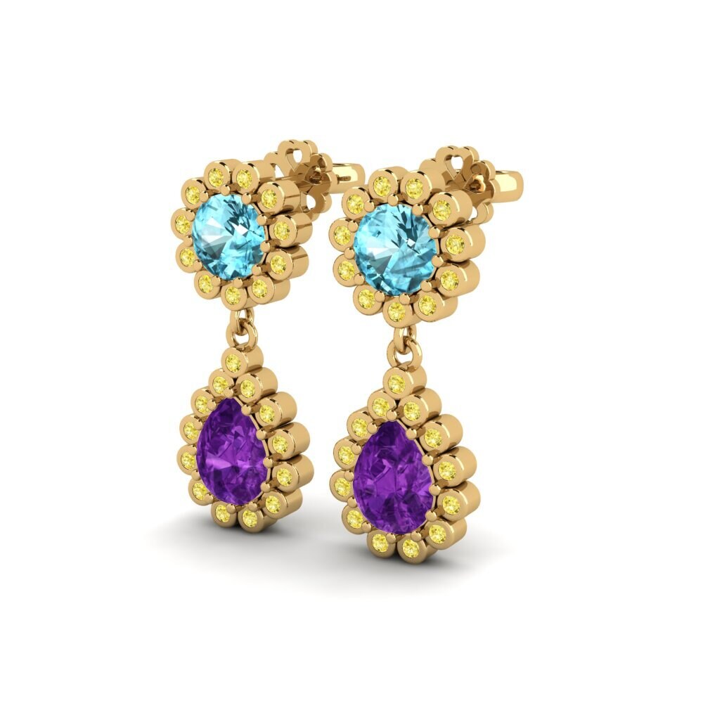 Blue Zircon SYLVIE Earring Libben