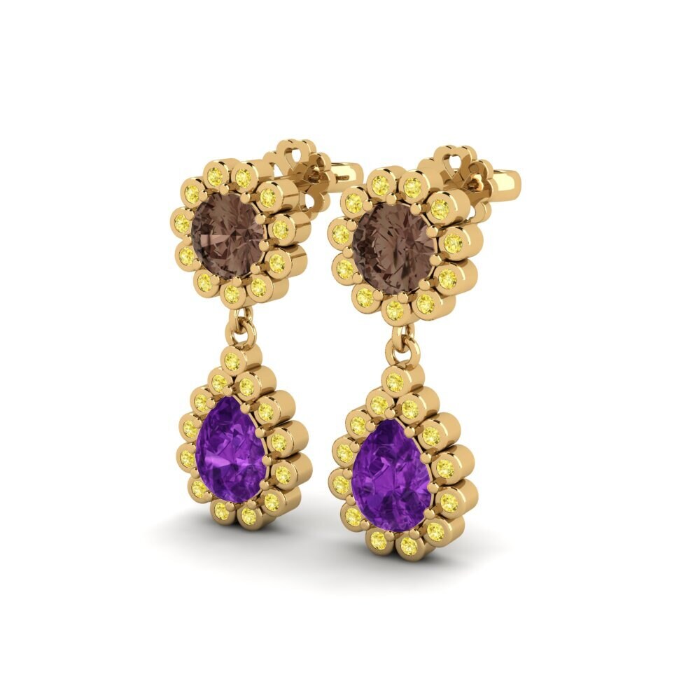 Smoky Quartz SYLVIE Earring Libben