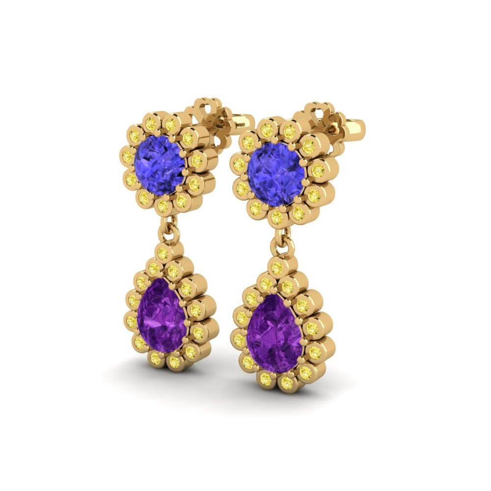 Tanzanite SYLVIE Earring Libben