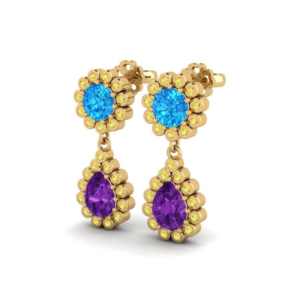 Blue Topaz SYLVIE Earring Libben