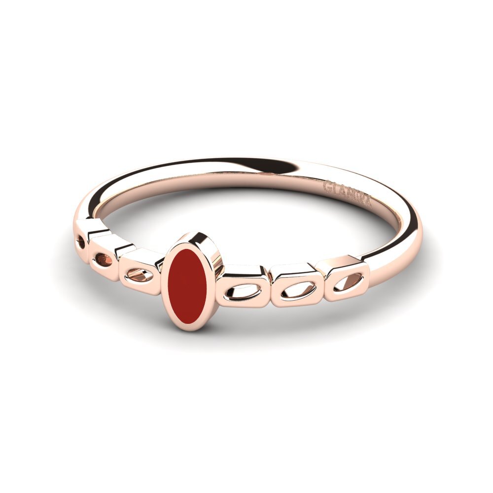Rotgold 375 Ring Libbien