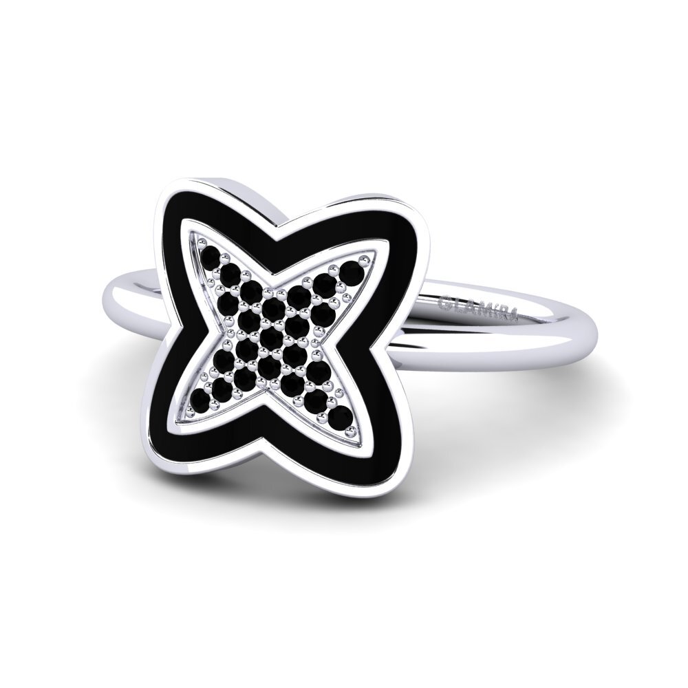 Black Sapphire Ring Lieu
