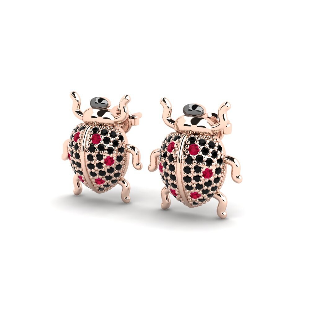 Rubis Boucle d'oreille femme Likavittos