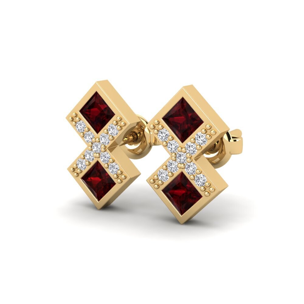 Garnet Women's Earring Liliya