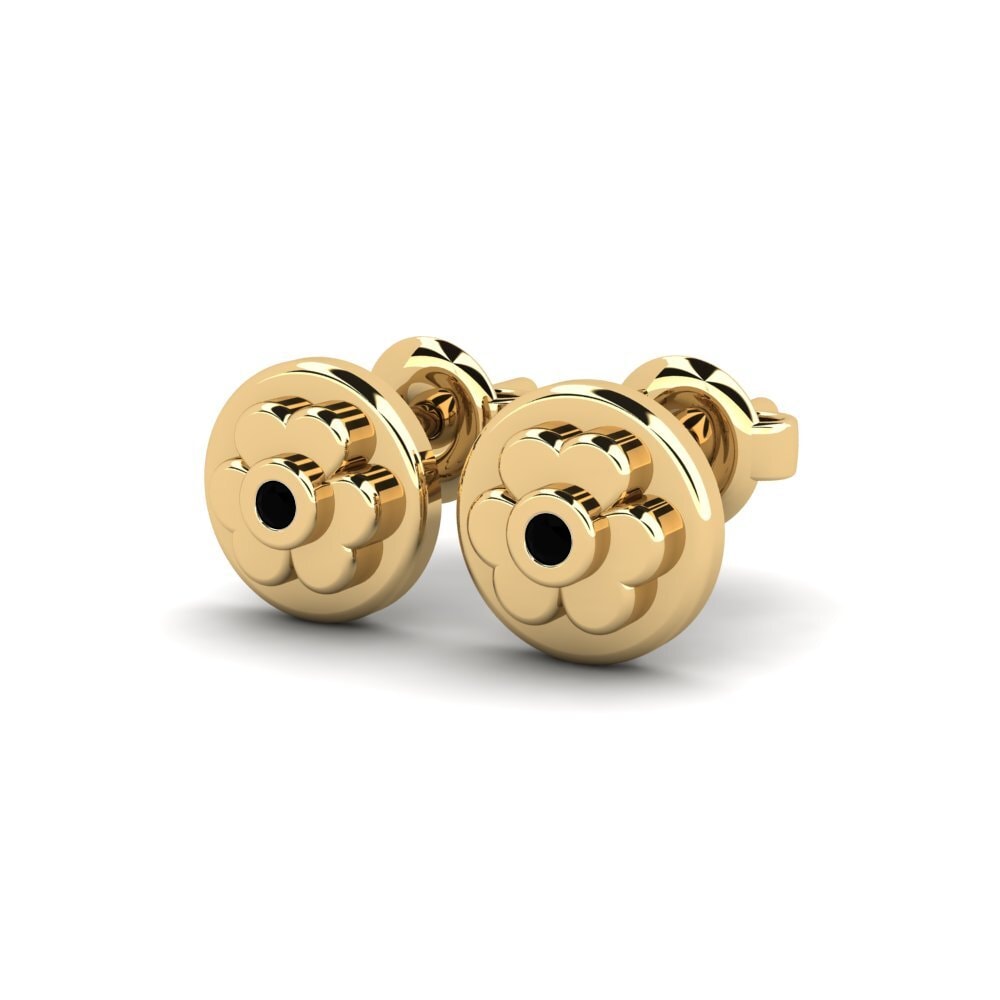 Black Diamond Kid's Earring Lilled