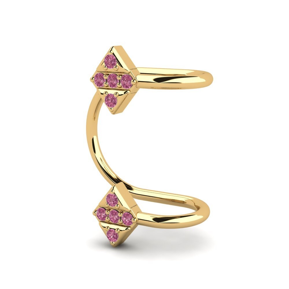 Grenat de Rhodolite Boucle d'oreille femme Lisenby