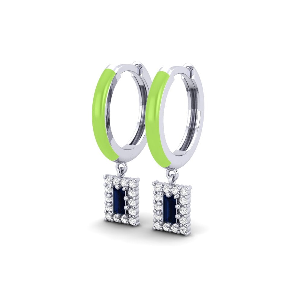 Oro Bianco 585 Orecchino da donna Lismore