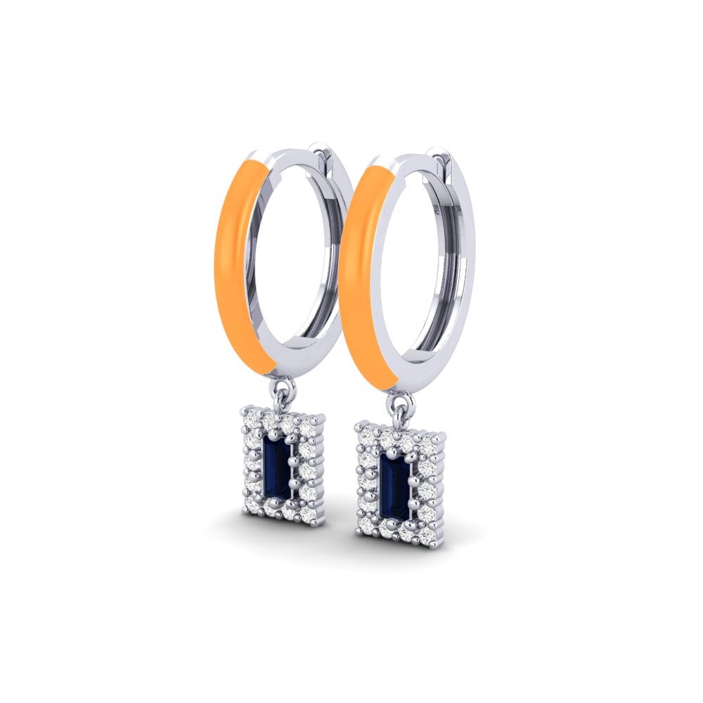 Plata 925 Pendiente de mujer Lismore
