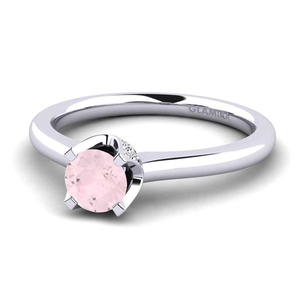 粉晶 訂婚戒指 Litzy