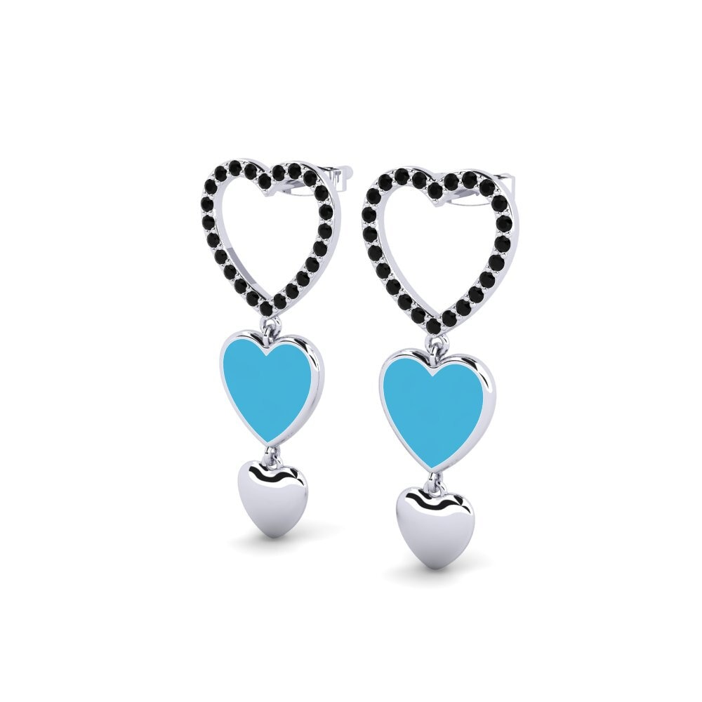 Black Diamond Women's Earring Livy