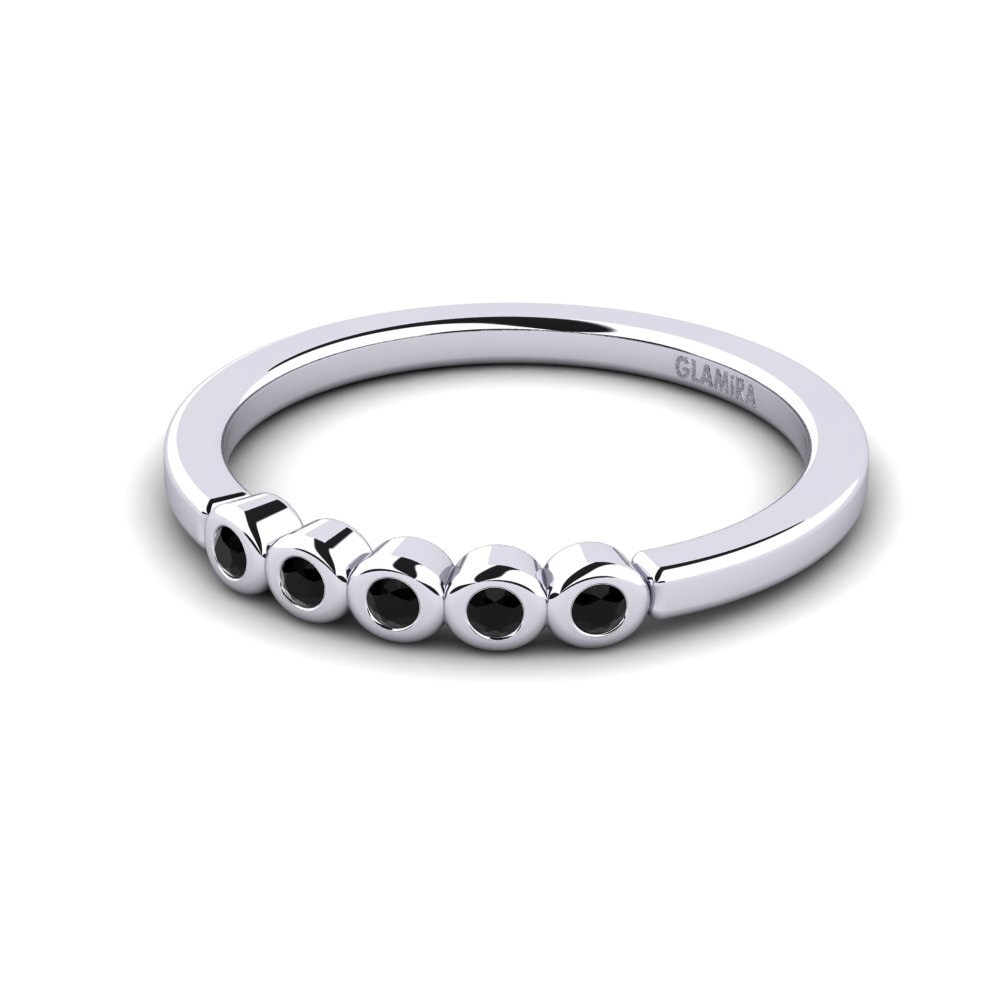 Schwarzer Diamant Ring Lizzette