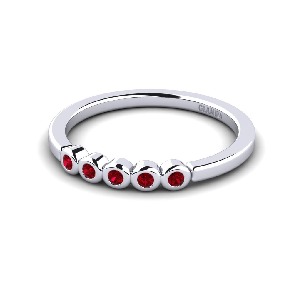 Circonita Roja Anillo Lizzette