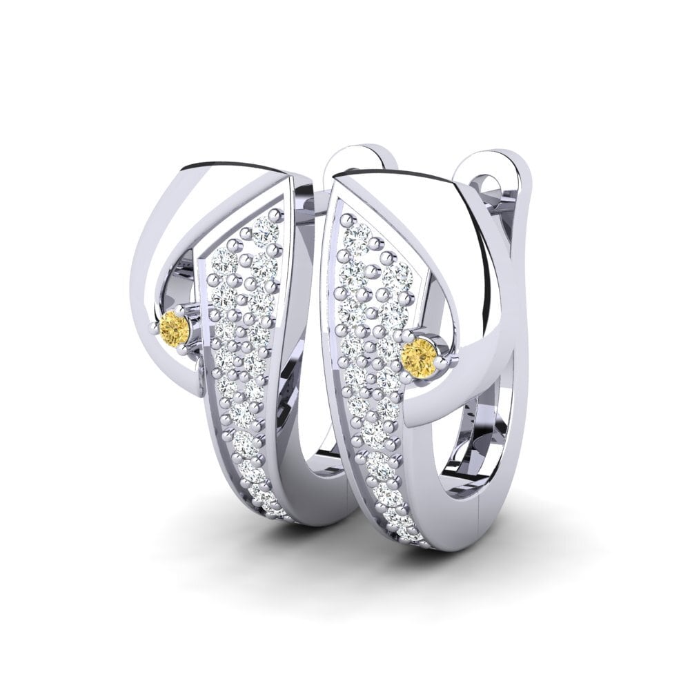 Yellow Diamond Women's Earring Lolly