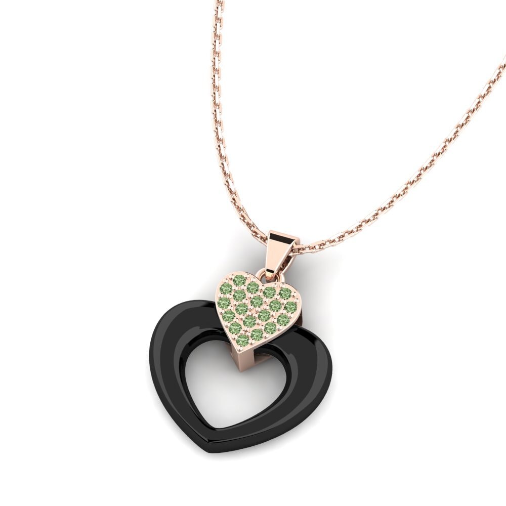 Diamante Verde Colgante de Mujer Londa