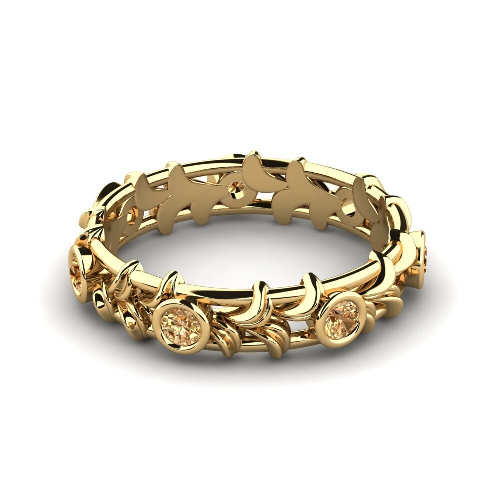 Brauner Diamant Ring Longaria