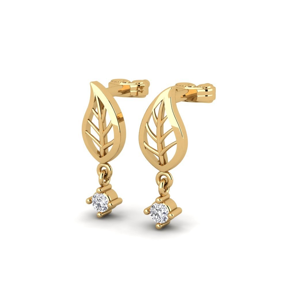 18ct Yellow Gold Women's Earring Lorry