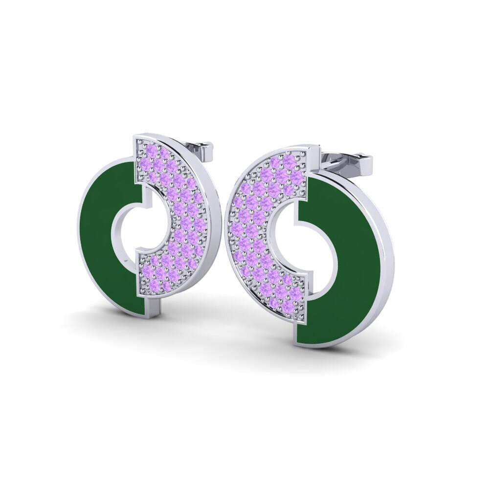 Amethyst Earring Lotis