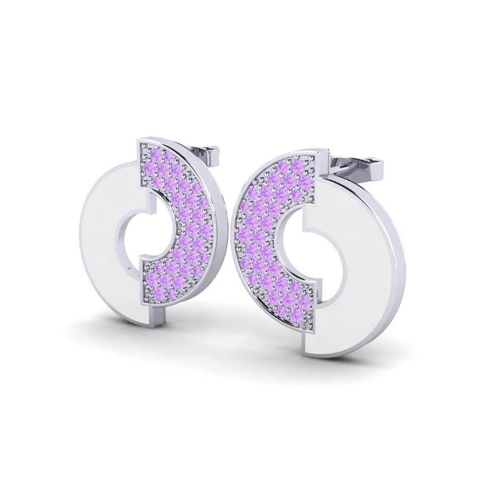 Amethyst Earring Lotis