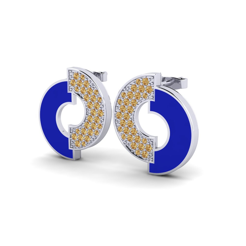Diamante Marrone Orecchino da donna Lotis