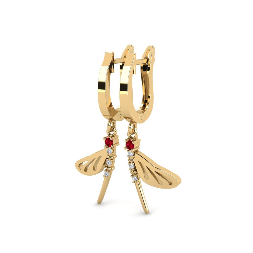 ruby-zirconia Women's ต่างหู Loubiere
