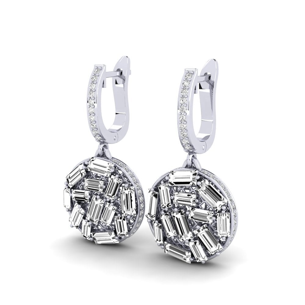 Đá Moissanite Bông tai nữ Loustic